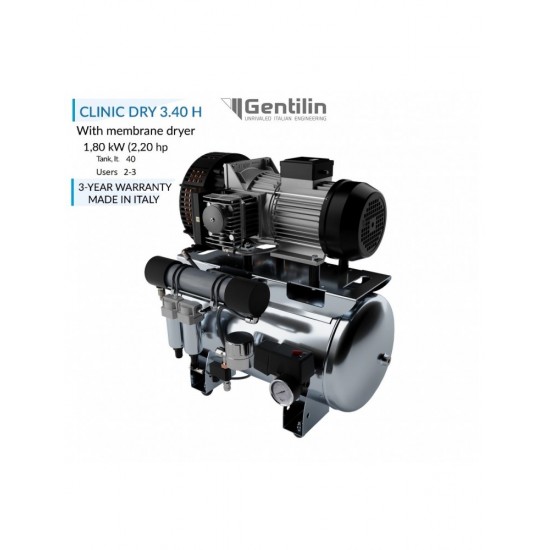GENTİLİN SRL KOMPRESÖR 2.2 HP 2-3 ÜNİTELİK ( DRYERLİ )
